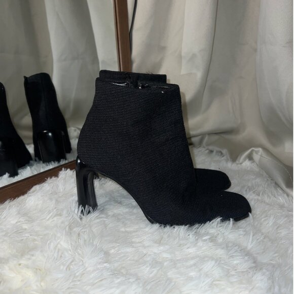 Donna Karan Fabric Ankle Boots - Picture 8 of 10